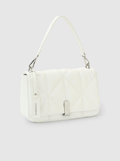 Genevieve Quilted Top Handle Sling Bag